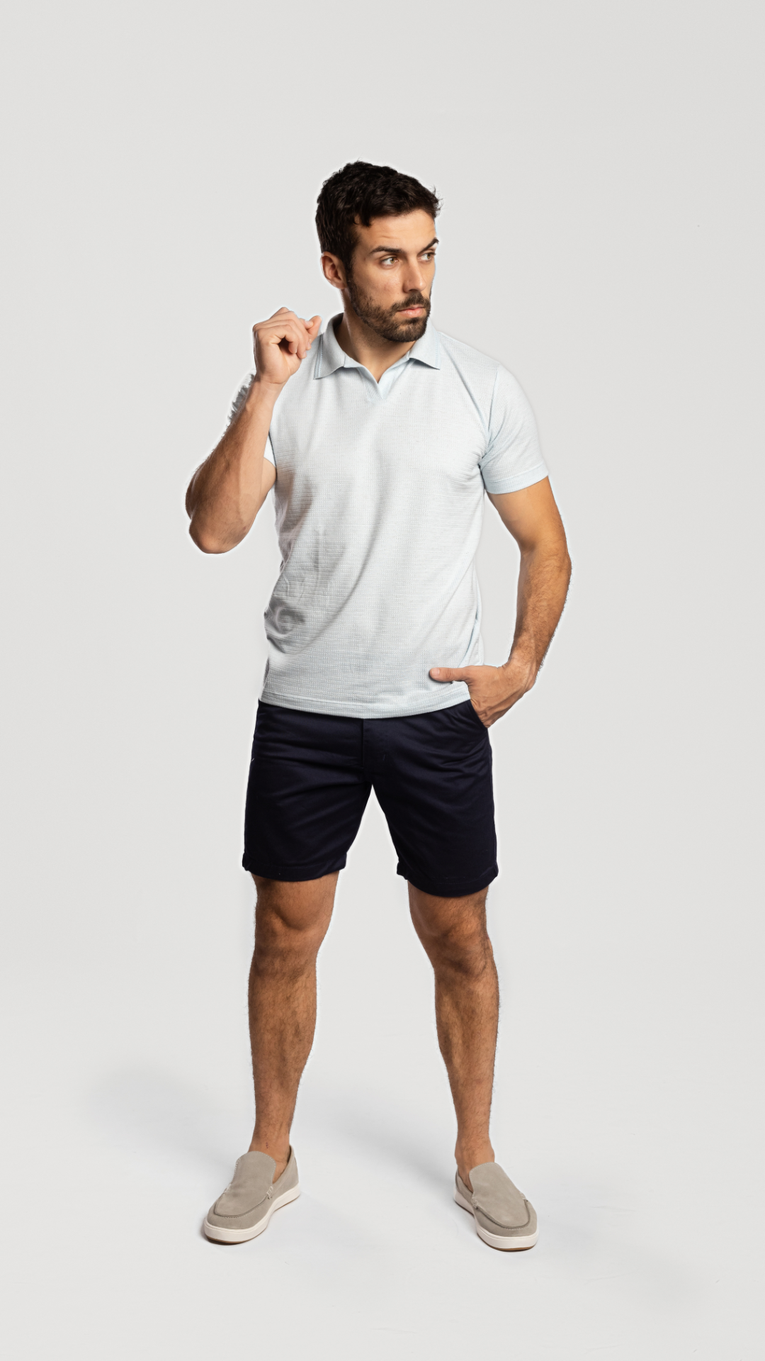 SHORT AZUL
