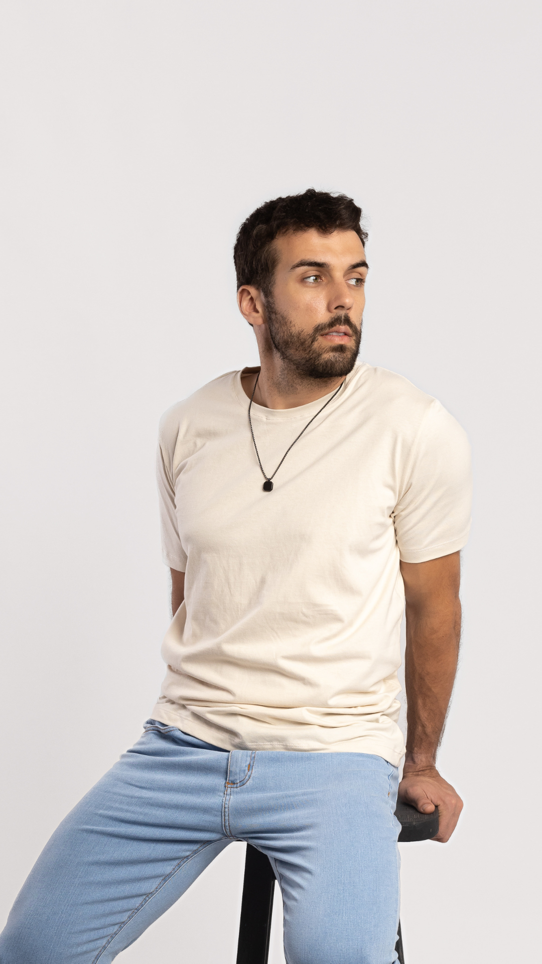 REMERA BASICA CRUDO