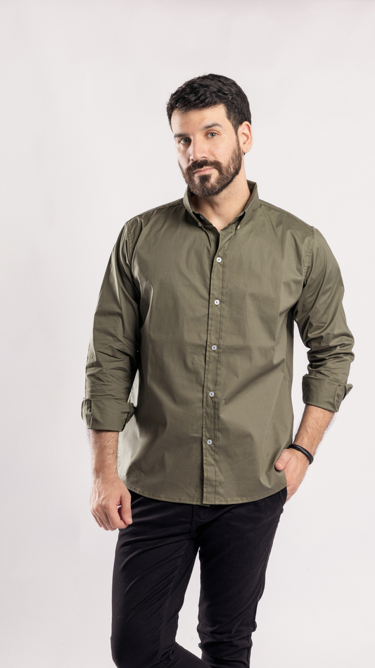 CAMISA VERDE MILITAR