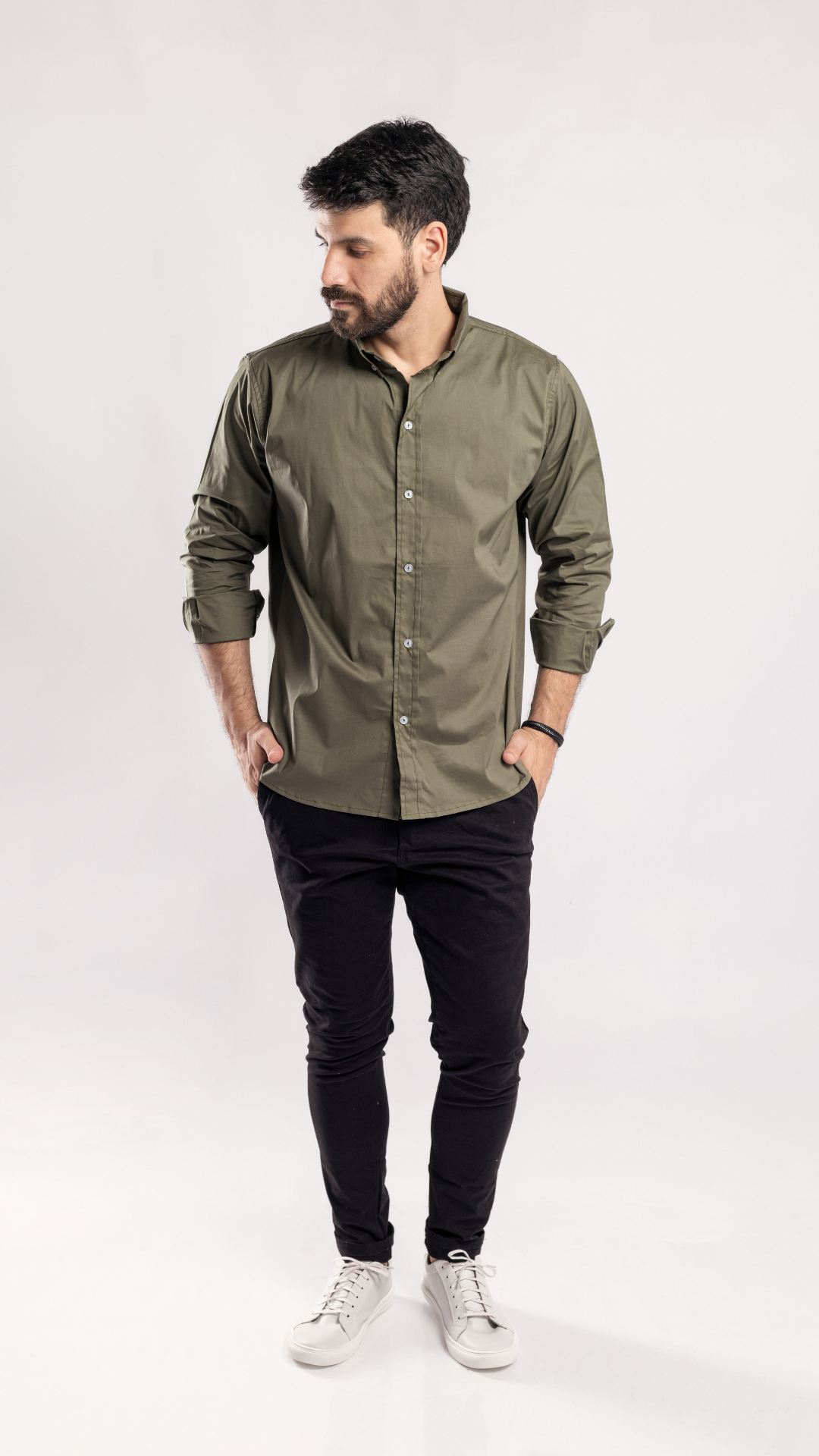 CAMISA VERDE MILITAR
