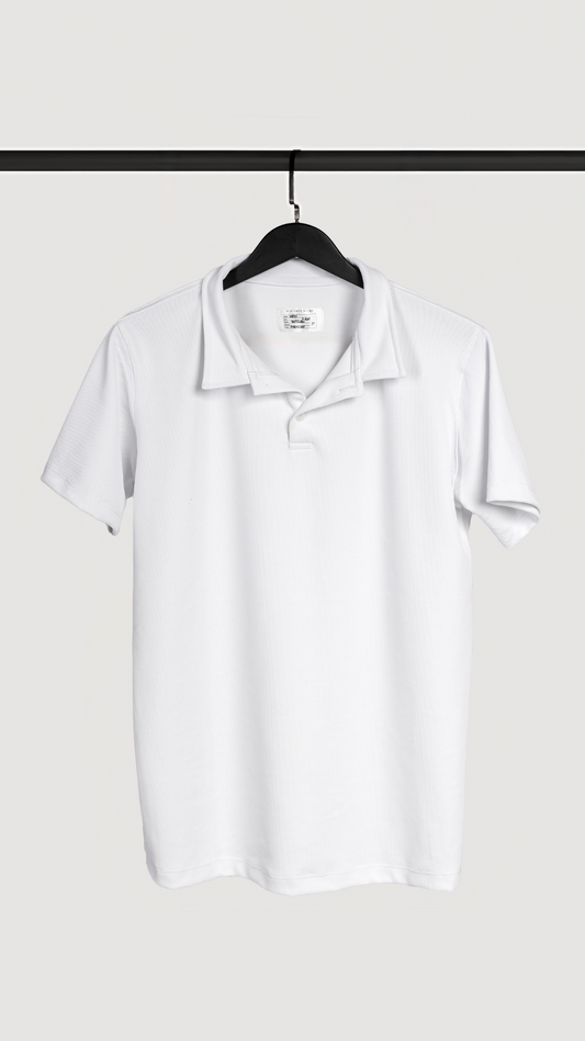 POLO PIQUE ITALIANO BLANCO
