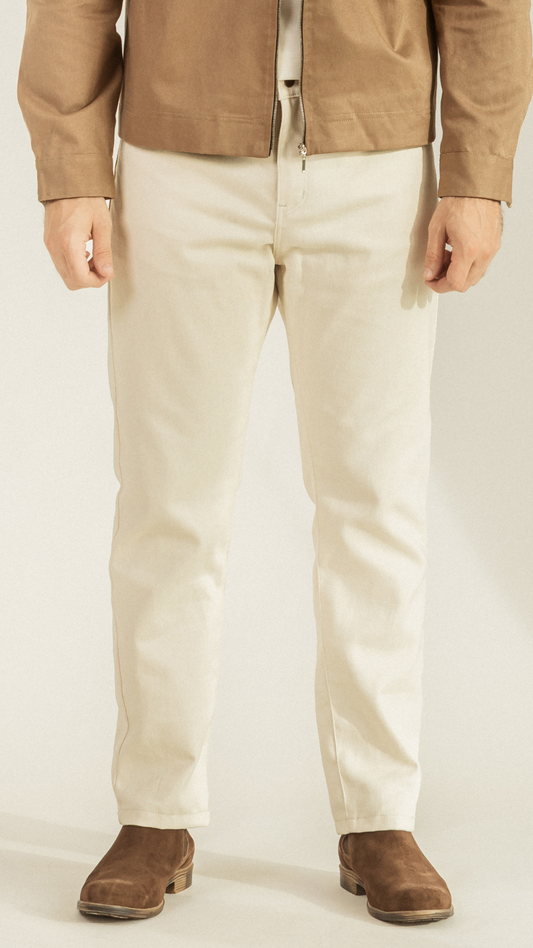 JEANS CRUDO CORTE RECTO